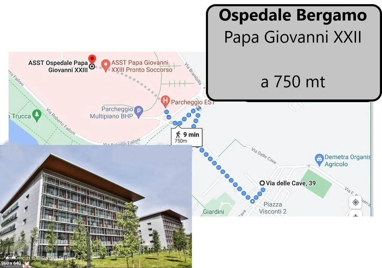 Apartment Appartemento Stella Bergamo Italien